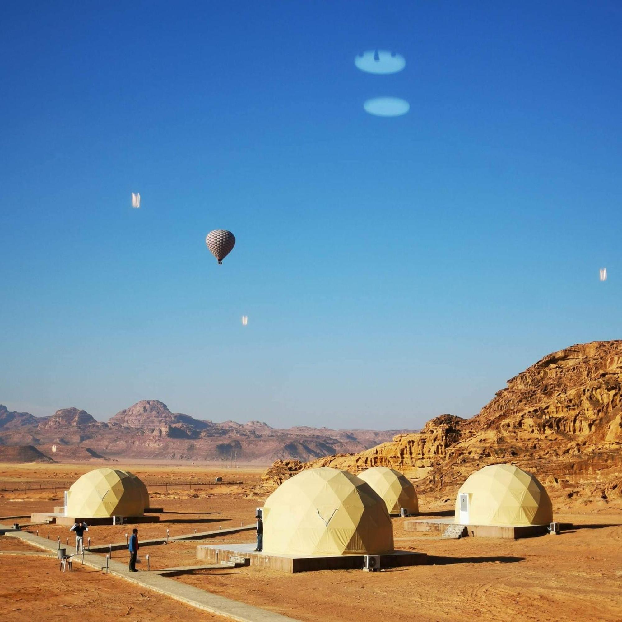 Star Magic Camp Hotell Wadi Rum Eksteriør bilde